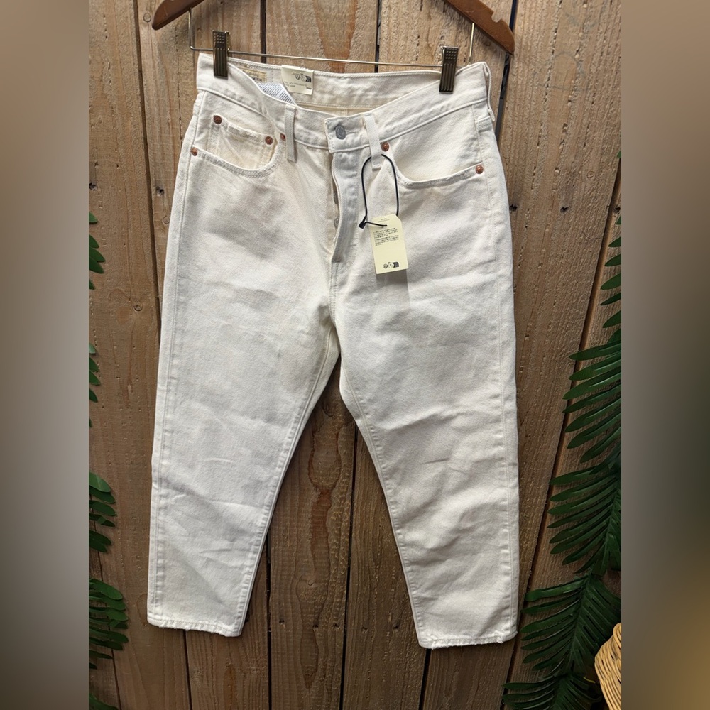 Levi's Men's Straight White Jeans